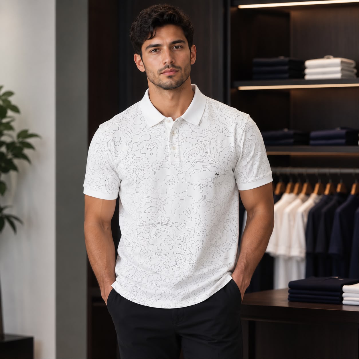 CAMISA POLO CARVEN