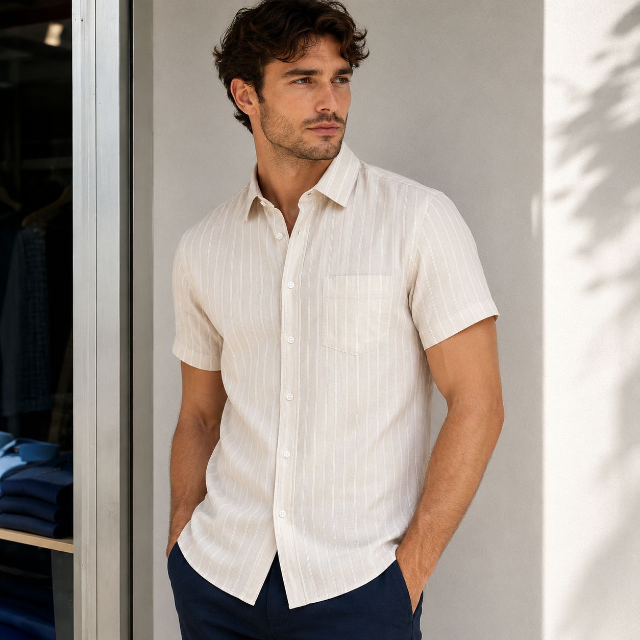CAMISA MANGA CORTA