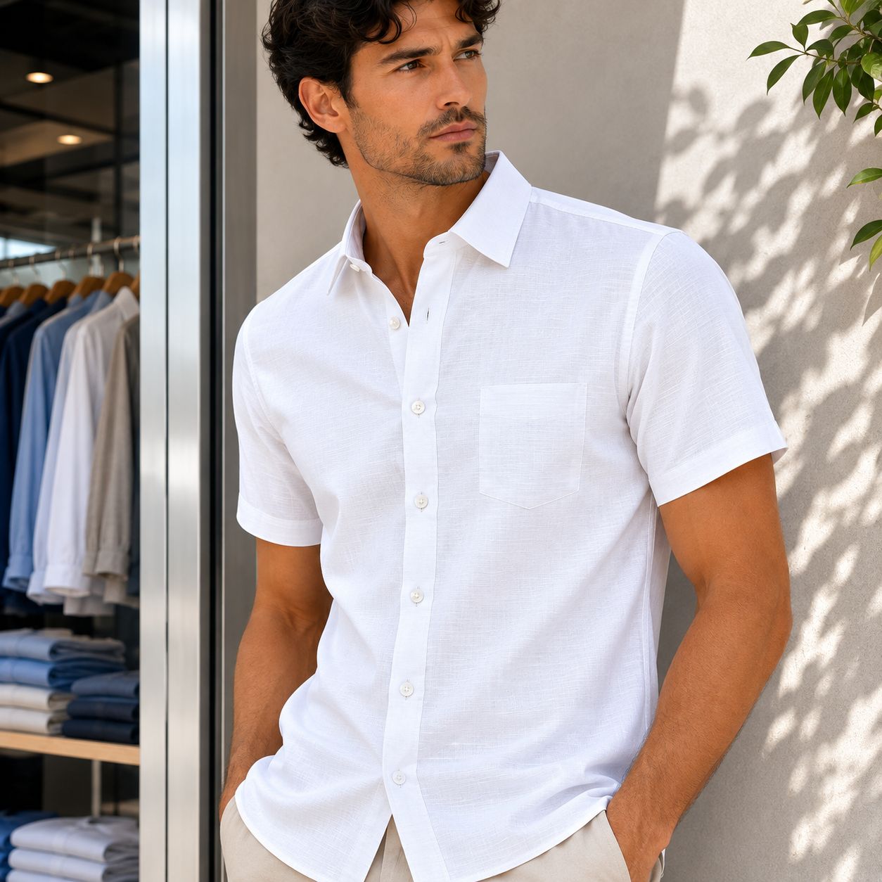 CAMISA MANGA CORTA