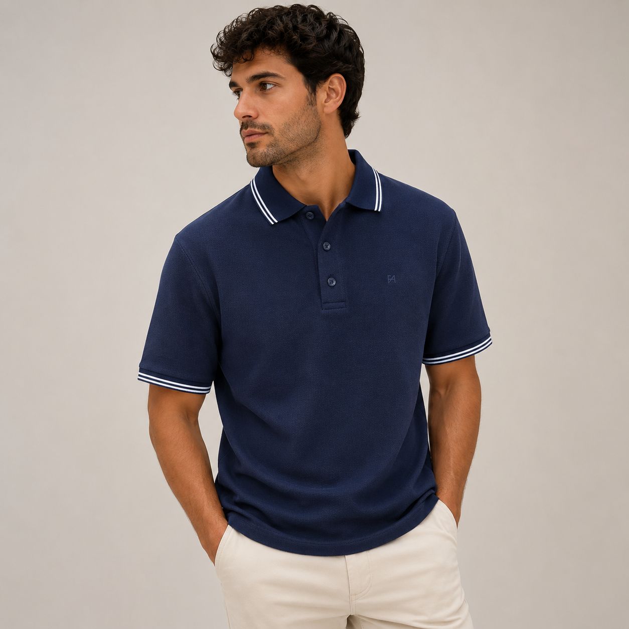 CAMISETA TIPO POLO