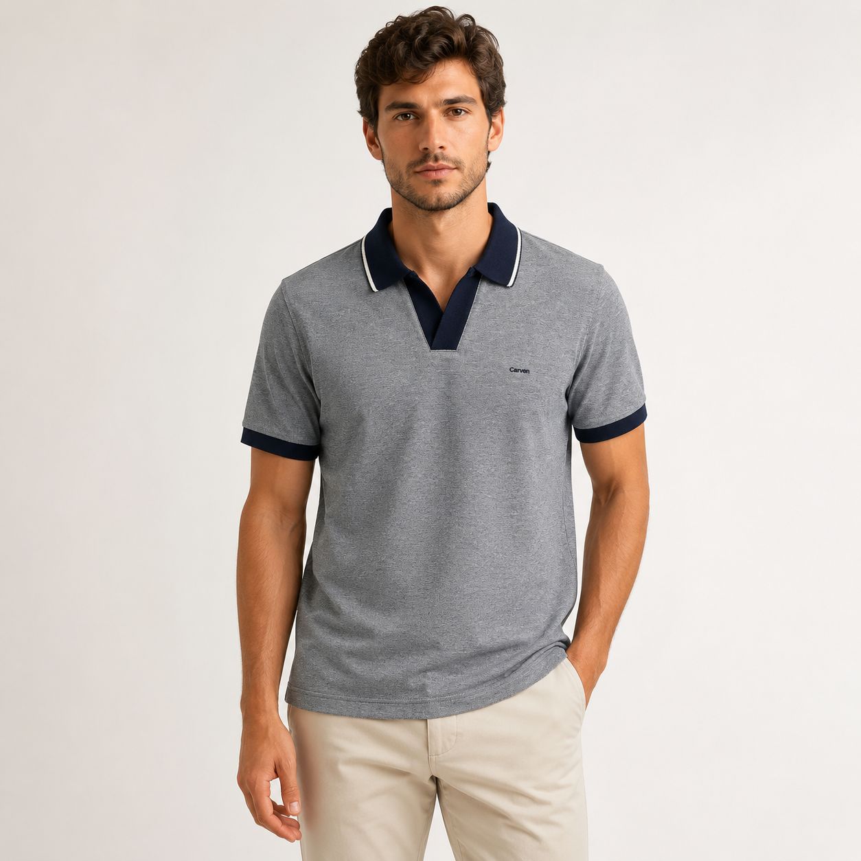 CAMISETA TIPO POLO