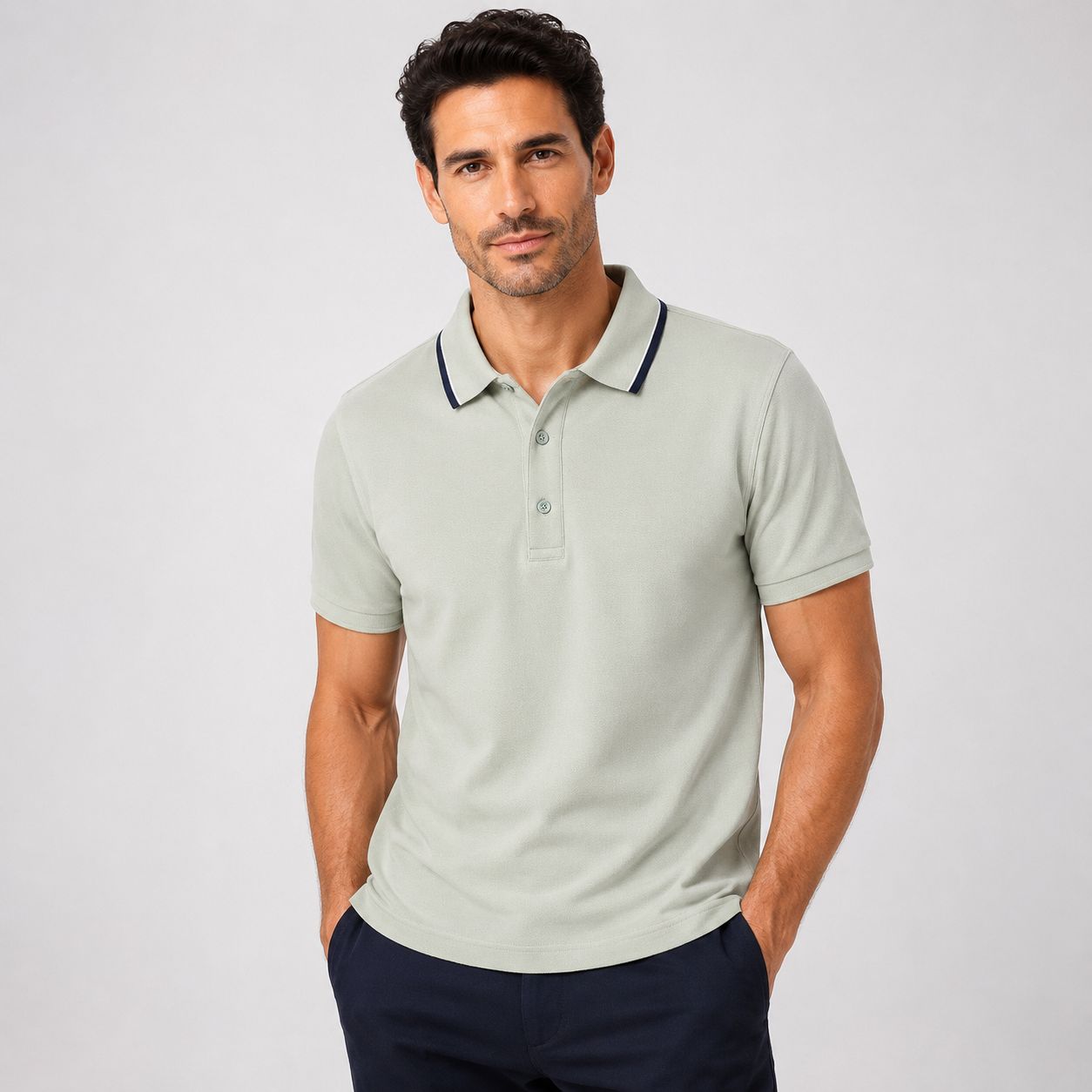 CAMISETA TIPO POLO