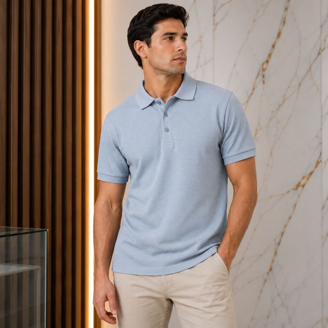 CAMISETA TIPO POLO
