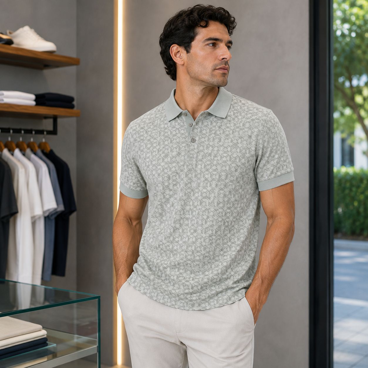 CAMISETA TIPO POLO