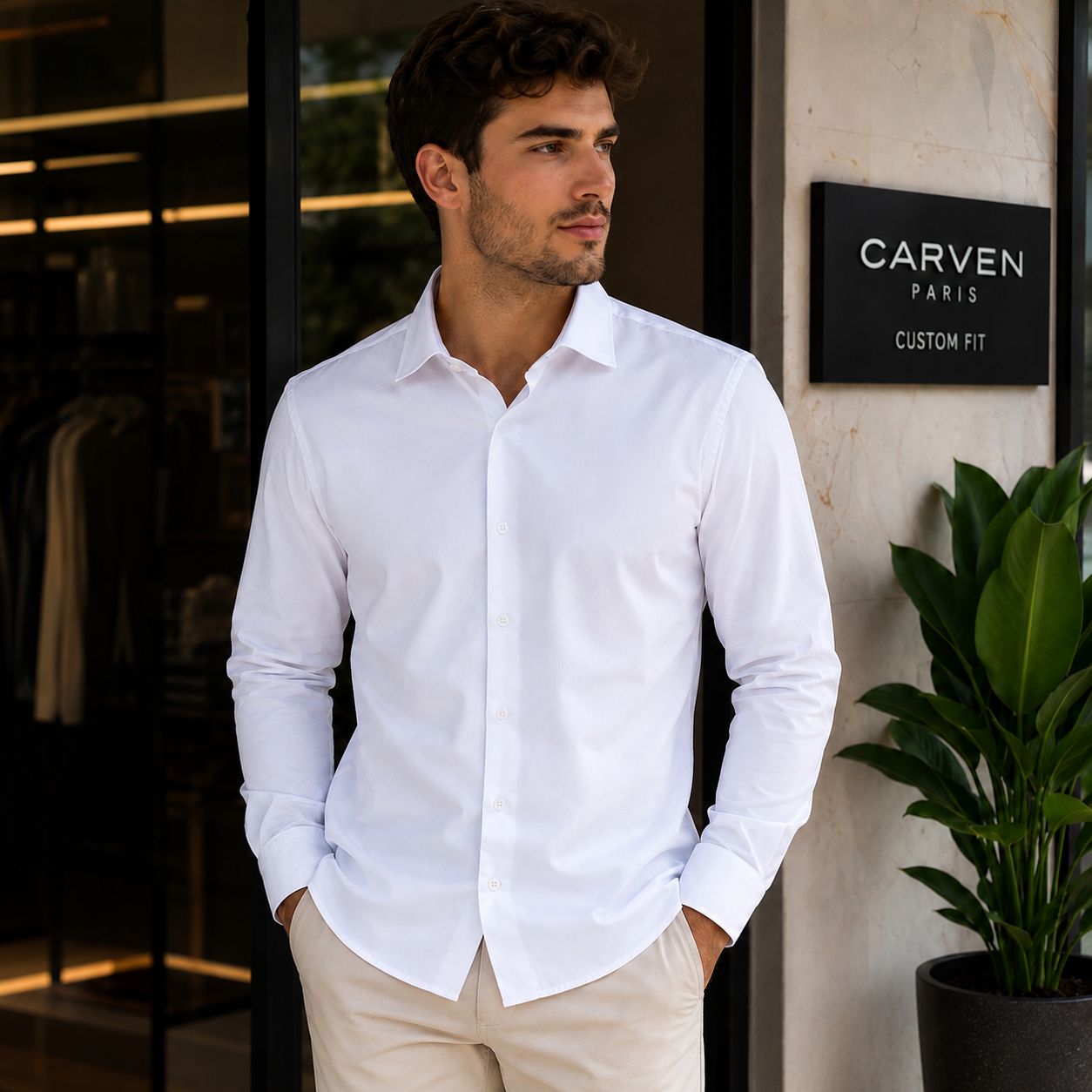 CAMISA MANGA LARGA CARVEN