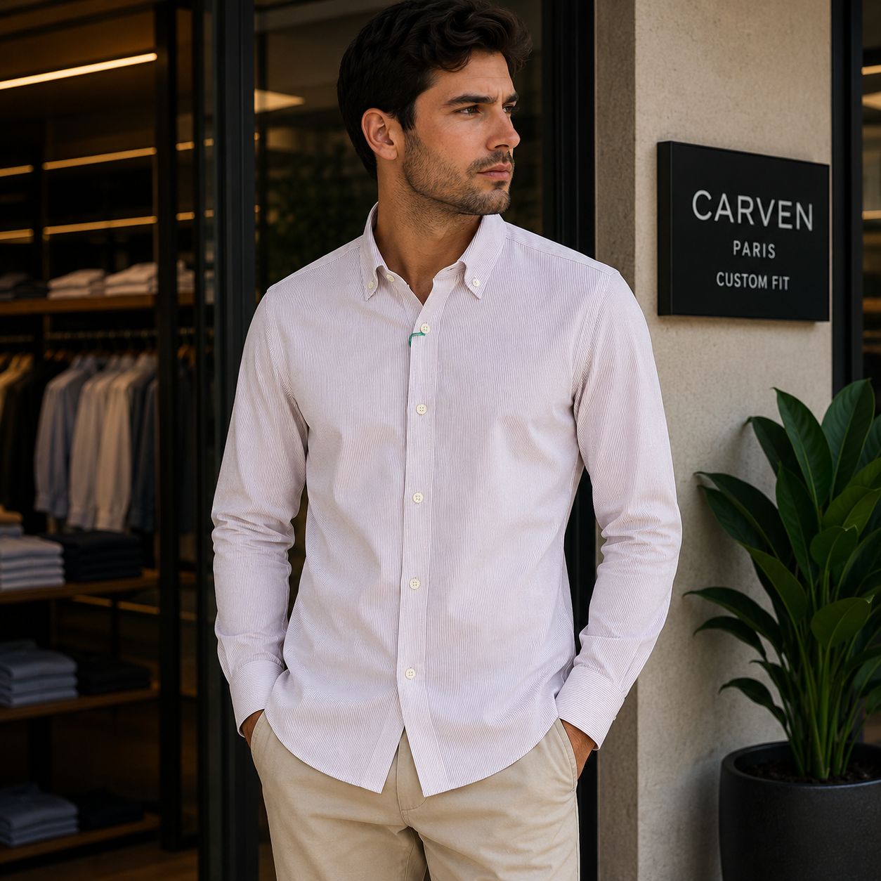 CAMISA MANGA LARGA CARVEN