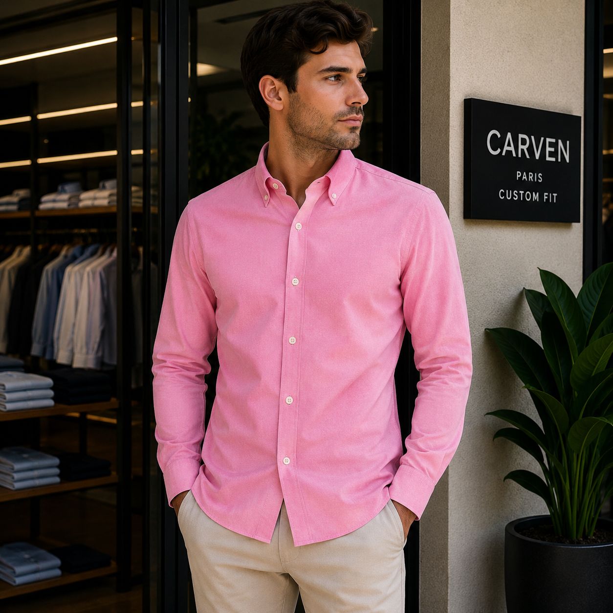 CAMISA MANGA LARGA CARVEN